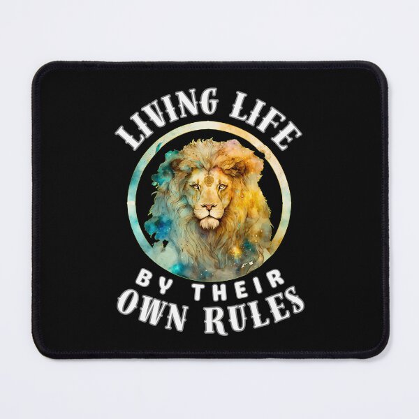 Item preview, Living Life By Their Own Rules. leo personality designed and sold by ZodiacWonders.