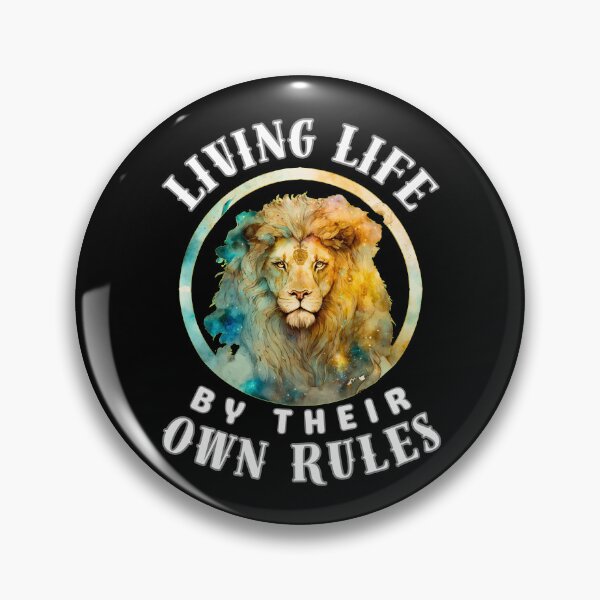 Item preview, Living Life By Their Own Rules. leo personality designed and sold by ZodiacWonders.