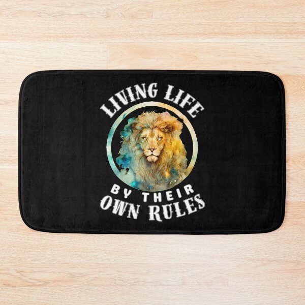 Item preview, Living Life By Their Own Rules. leo personality designed and sold by ZodiacWonders.