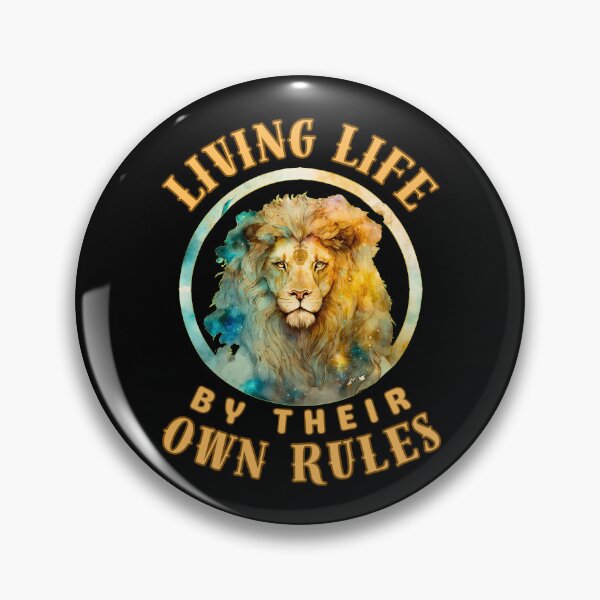 Item preview, Living Life By Their Own Rules. leo month designed and sold by ZodiacWonders.