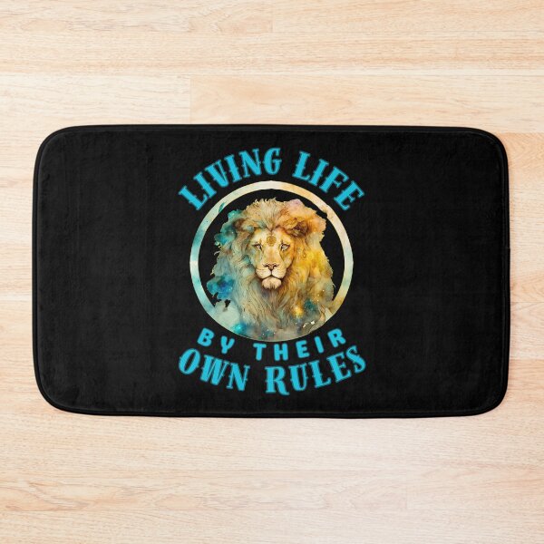 Item preview, Living Life By Their Own Rules. leo season designed and sold by ZodiacWonders.