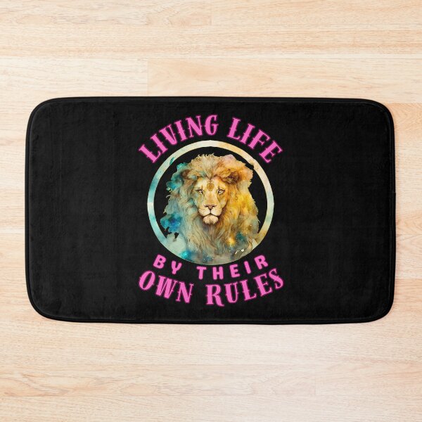 Item preview, Living Life By Their Own Rules. fire sign designed and sold by ZodiacWonders.