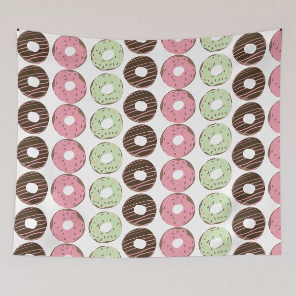 Item preview, Cute Donuts Kawaii Food Pastel designed and sold by kristinedesigns.