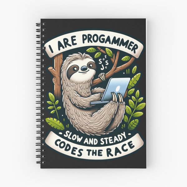 Item preview, I are programmer sloth  designed and sold by CoussaZau.