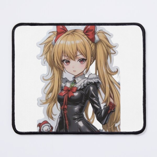 Item preview, Cute Gothic Anime Girl Christmas designed and sold by BlueJacketSword.