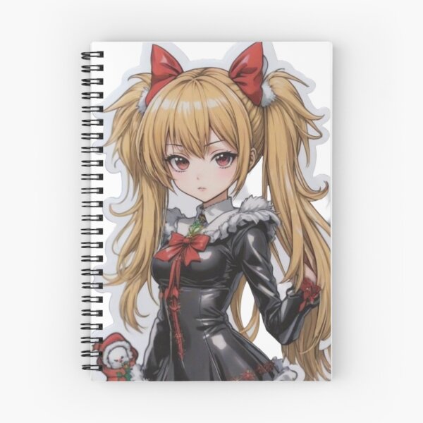 Item preview, Cute Gothic Anime Girl Christmas designed and sold by BlueJacketSword.
