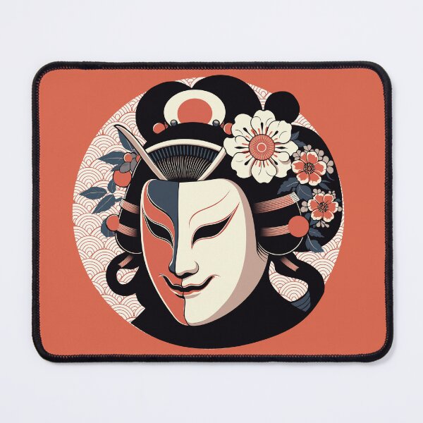 Item preview, Enigmatic Kabuki: Traditional Japanese Elegance designed and sold by kiokuso.