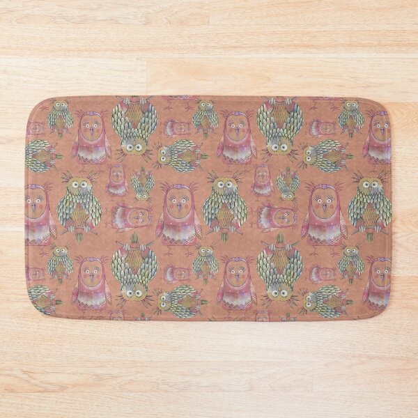 Item preview,  Owl Be Right Birds [Salmon] designed and sold by Carina Parry Studios.