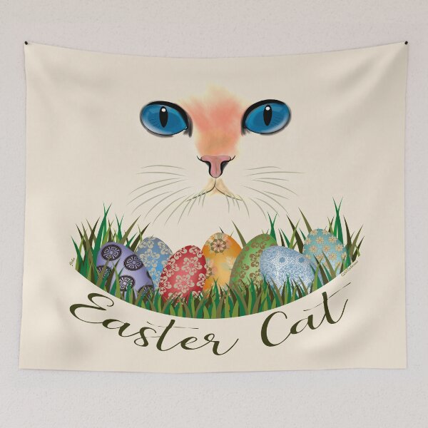 Item preview, Easter Cat designed and sold by leeloolook.