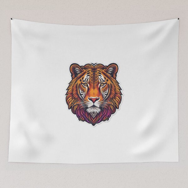 Item preview, Tiger head vector designed and sold by Sanan Israyilli.