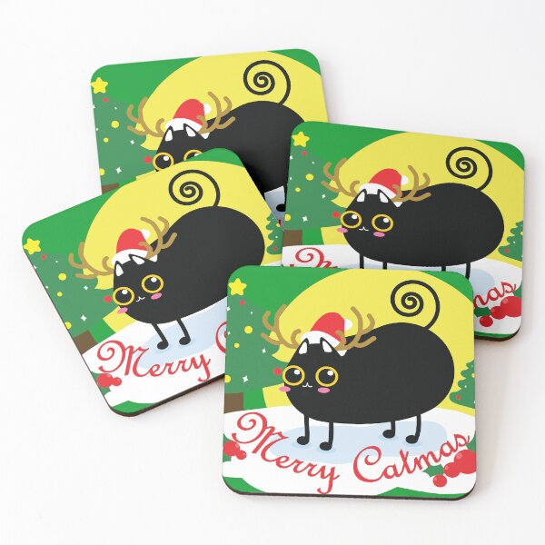 Item preview, Merry Catmas5 designed and sold by Joicedesignart.