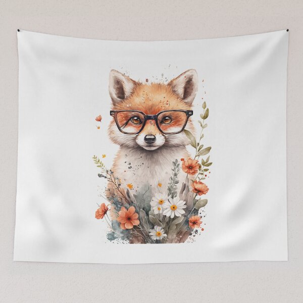 Item preview, Fox Portrait designed and sold by FoxVibes.