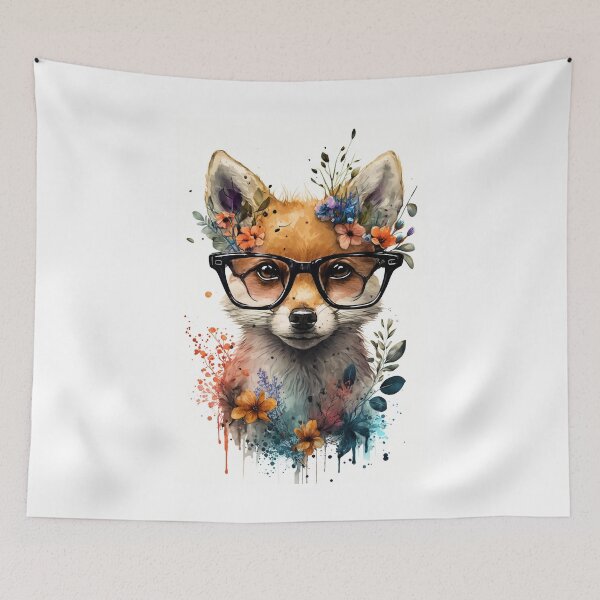 Item preview, Fox Portrait designed and sold by FoxVibes.