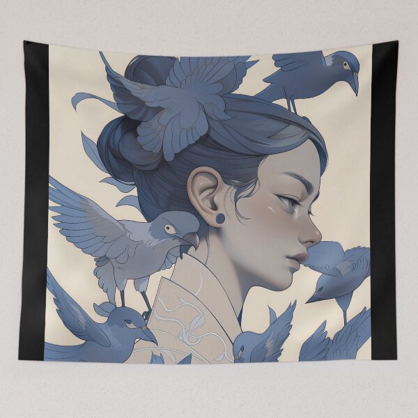 Item preview, bird love designed and sold by ururuty.