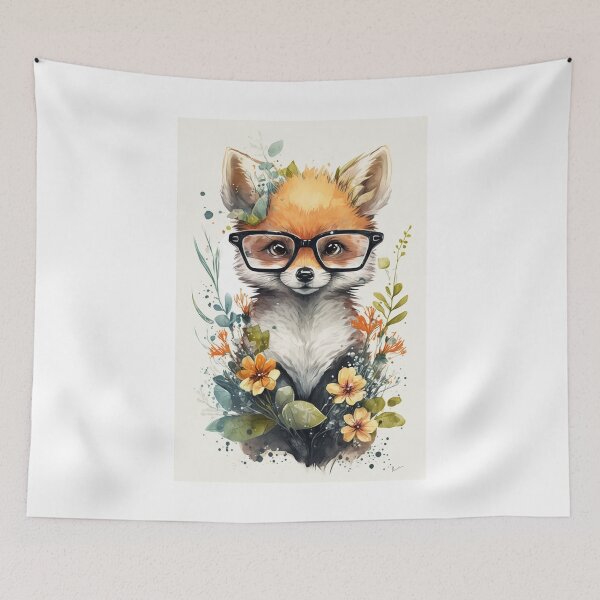 Item preview, Fox Portrait designed and sold by FoxVibes.
