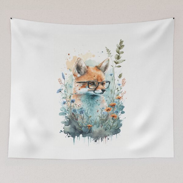 Item preview, Fox Portrait designed and sold by FoxVibes.