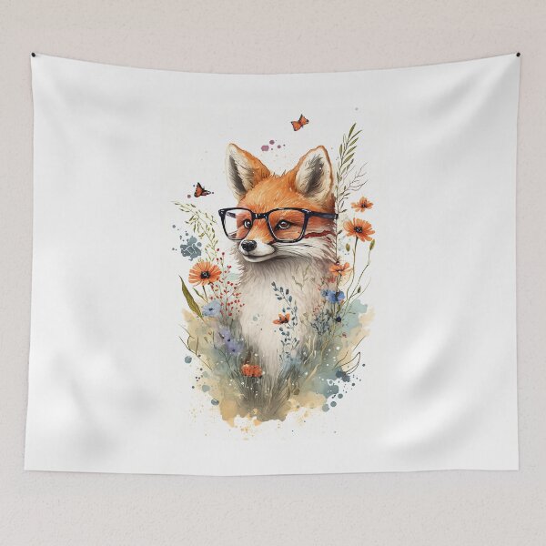Item preview, Fox Portrait designed and sold by FoxVibes.