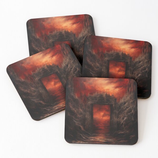 Item preview, Dantes Inferno Gates No8 designed and sold by LastHighwayTees.