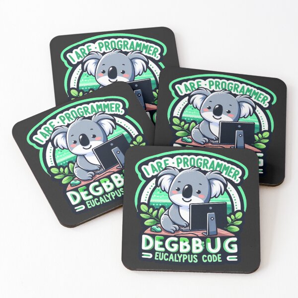 Item preview, I are programmer koala  designed and sold by CoussaZau.