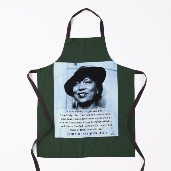 Item preview, Zora Neale Hurston  portrait and quote: I have known the joy and pain of friendship. I have served and been served...  designed and sold by artbleed.