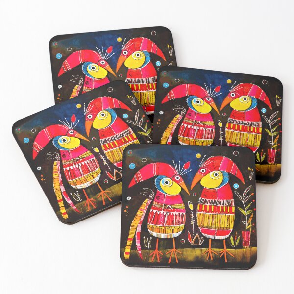 Item preview, "Whimsical Birds # 47” designed and sold by Whimsical-Fun.
