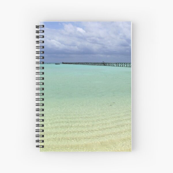 Long Dock at Cherokee Sound (2) Spiral Notebook
