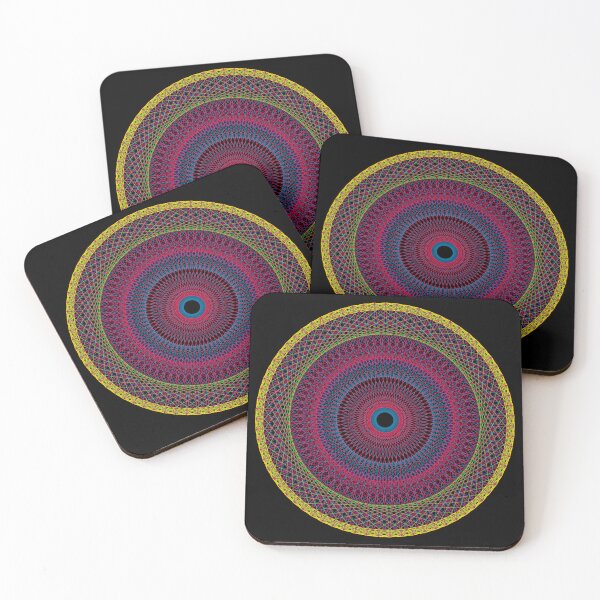 Item preview, Mandala Pattern 5 [14007-RYGBPO] designed and sold by LottMultimedia.