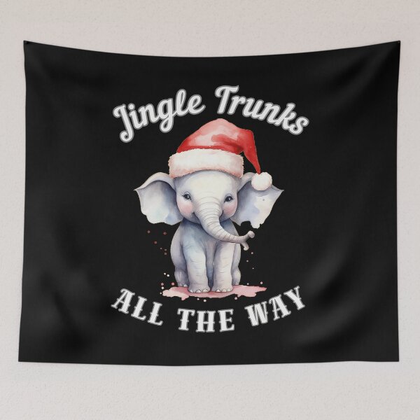 Item preview, Jingle Trunks All The Way designed and sold by ElephantVibes.