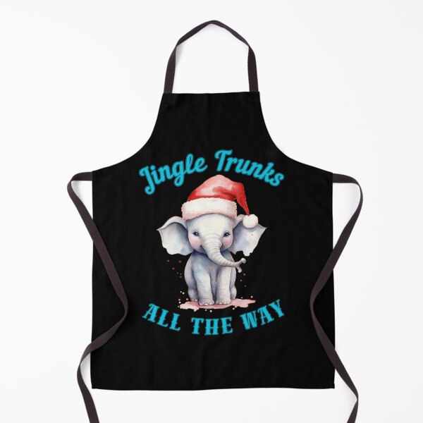 Item preview, Jingle Trunks All The Way. funny elephant designed and sold by ElephantVibes.
