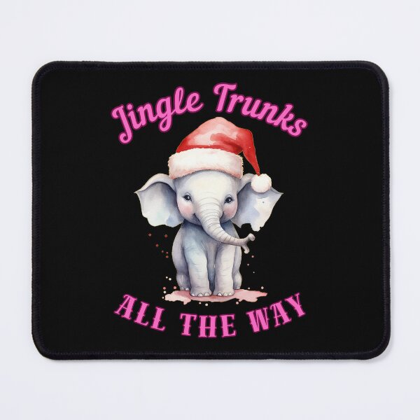 Item preview, Jingle Trunks All The Way. elephant head designed and sold by ElephantVibes.