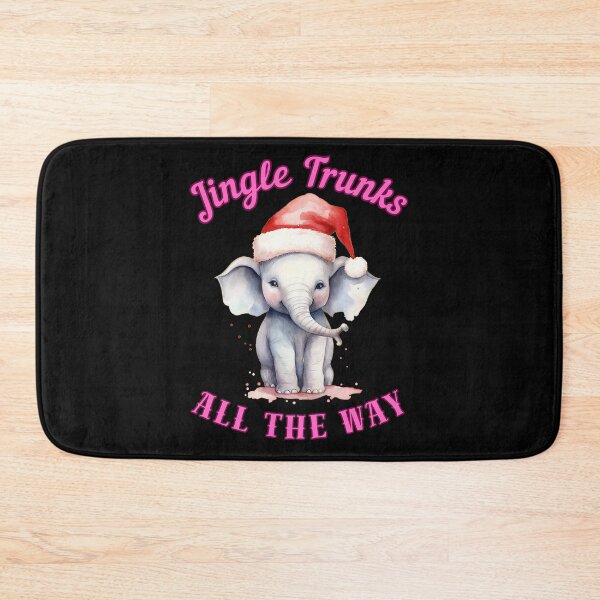 Item preview, Jingle Trunks All The Way. elephant head designed and sold by ElephantVibes.