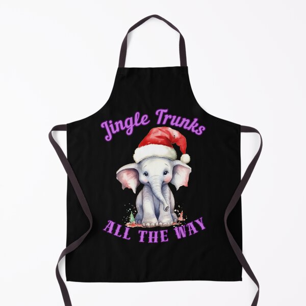 Item preview, Jingle Trunks All The Way. elephant quote designed and sold by ElephantVibes.