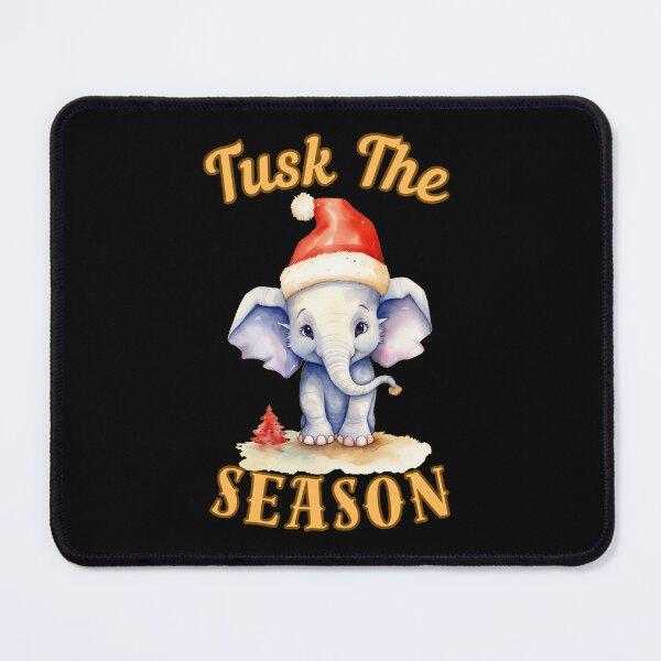 Item preview, Tusk The Season. watercolor elephant designed and sold by ElephantVibes.