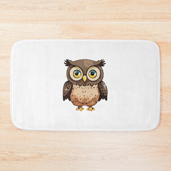 Item preview, cute owl  designed and sold by nujumsoft.