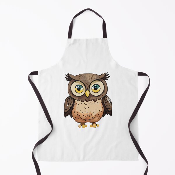 Item preview, cute owl designed and sold by nujumsoft.