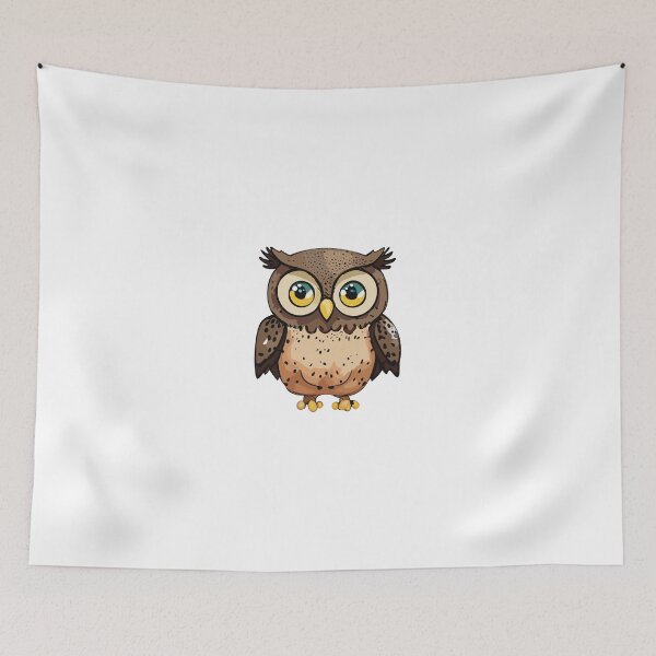 Item preview, cute owl  designed and sold by nujumsoft.