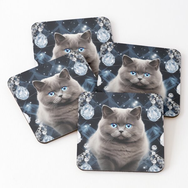Item preview, Dazzling British Blue Shorthair Kitten designed and sold by Nocturne  Paws.