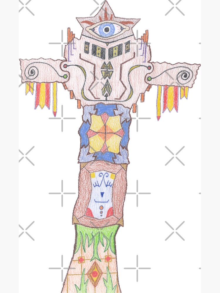M.I. #14 |☽| All-seeing Tassles Totem. by Naean