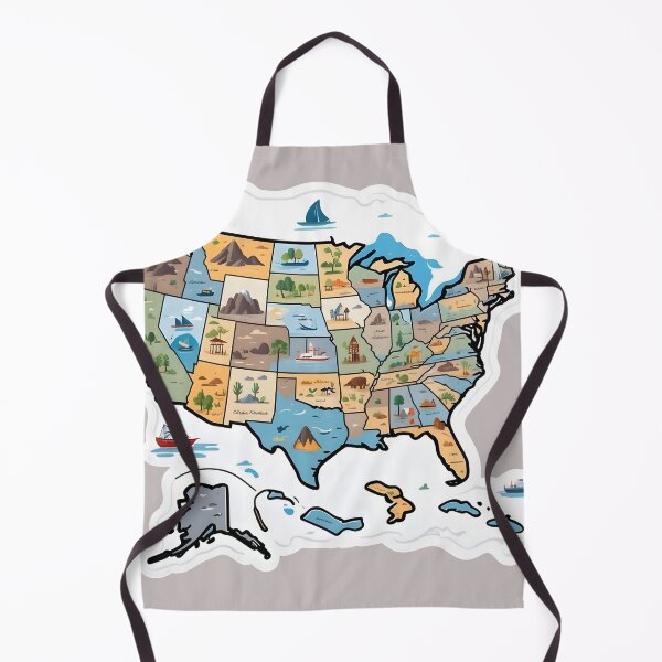 Item preview, United States map designed and sold by LaongfongDesign.