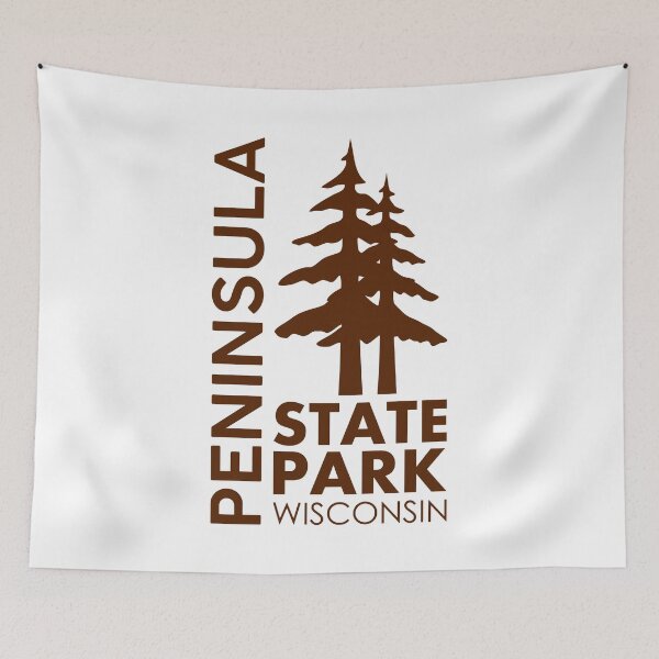 Item preview, Peninsula State Park Wisconsin Pines designed and sold by bivenart.