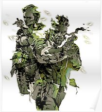 Metal Gear Solid 3 - Snake and The Boss Poster