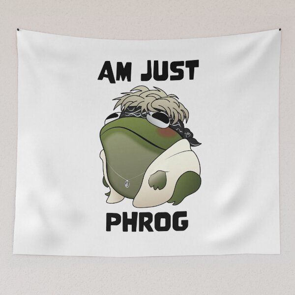 Item preview, AM JUST PHROG designed and sold by Oliver M.