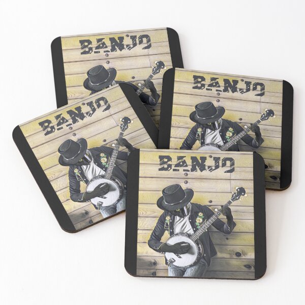 Item preview, The Cowboy Cat plays the banjo designed and sold by Artbellachi.