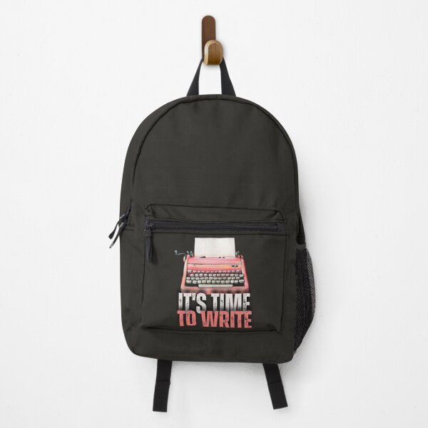 Item preview, "It's Time To Write" & Pink Typewriter designed and sold by MusesWhispers.