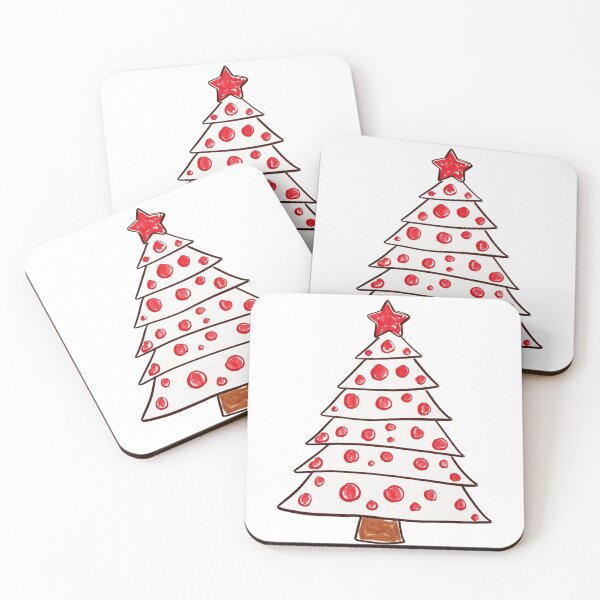Item preview, Red Xmas Tree  designed and sold by omerfdln34.