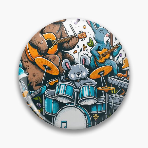Item preview, Animal band in the forest designed and sold by LongIslandDesgn.
