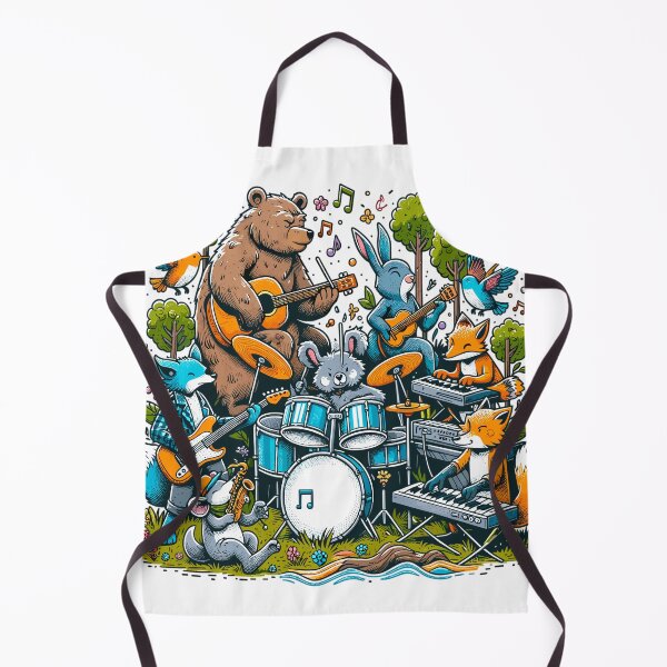 Item preview, Animal band in the forest designed and sold by LongIslandDesgn.