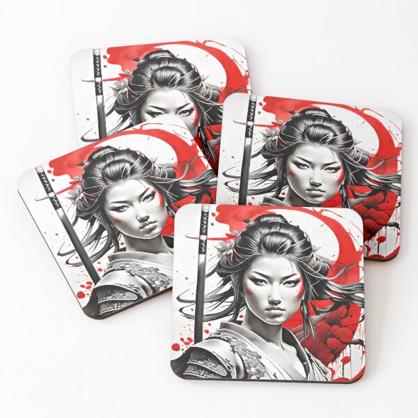 Item preview, Female Samurai Warrior designed and sold by illuyas.