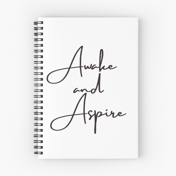 Item preview, Awake and Aspire - Inspirational motivational quote designed and sold by EXproRIMENT.