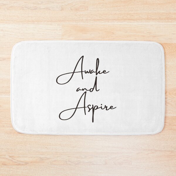 Item preview, Awake and Aspire - Inspirational motivational quote designed and sold by EXproRIMENT.